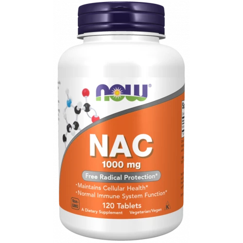 NOW - NAC 1000 mg - 120 tabletek NOW - NAC 1000 mg - 120 tabletek